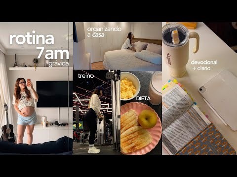 REAL ROUTINE 7AM | PREGNANCY WORKOUT, DIET, ORGANIZING LIFE AND LOTS OF CHATTING