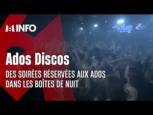 Le succès des soirées pour ados en boîte de nuit