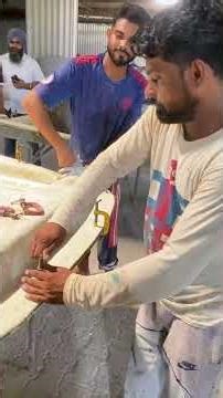 The amazing art of making a fiberglass canopy for a tractor.