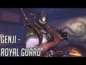 Genji "Royal Guard" Skin Showcase - Overwatch 2