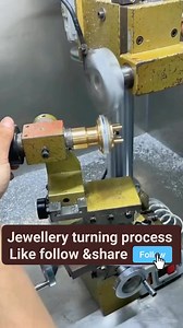 Jewellery turning process #skcrafandjweles #JewelleryMaking #HandmadeJewellery #GoldJewellery #JewelleryProcess #MakingJewellery #JewelleryDesign #Craftsmanship #TraditionalJewellery #ArtOfJewellery #CustomJewellery #jwellerytools #jwellerymachines | Sk Craft & Jewels