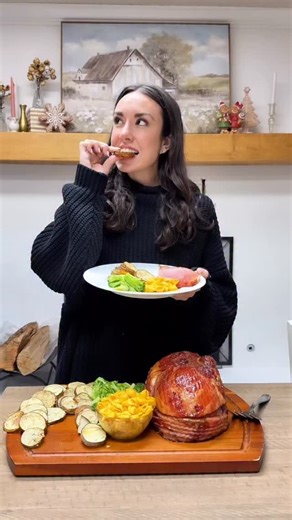 Breshell West | #ad // Details for the H-E-B Ham Meal Deal 👇🏼 ❤️ Buy a H-E-B Spiral Sliced Bone in Half or Whole Ham or H-E-B Boneless Spiral Sliced Ham... | Instagram