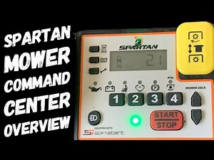 SPARTAN MOWER COMMAND CENTER / HOW TO START A SPARTAN MOWER