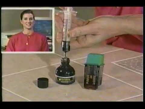 Universal inkjet refill system commercial 2001
