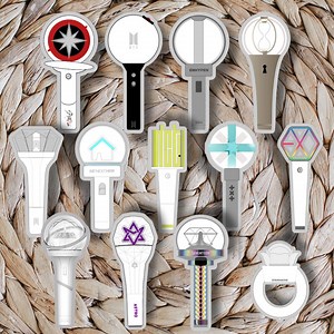 K-pop Lightstick Sticker (freebie Packs) - Etsy