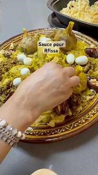 Chicken Rfissa Sauce 🍗 #easyrecipe #recipe #food #Rfissa
