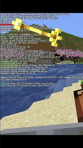 This steak never runs out... Infinite food unlocked in Minecraft! 🍖🔥 #minecraftshorts #minecraft