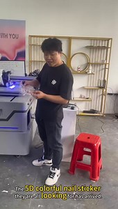 Introducing our 5D Colorful Nail Stickers Use our 6090 UV flatbed printer Printing white color varnish and fluorescent adding a vibrant glow to your nails. After printing, the stickers are ground directly before cutting. Simply stick them on your nails for an instant, beautiful look. Explore more innovative digital printing solutions at [big-color.com] Questions? Contact us at irena@big-color.com | Anhui Big Color Digital Technology Co.,LTD | Facebook