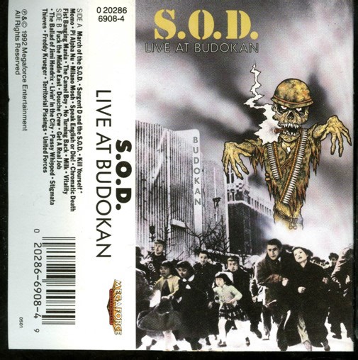S.O.D. - Live At Budokan