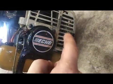 * Echo pe-2400 edger recoil repair spring rope