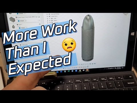 Making My Own 3D Printed Fountain Pen - Pt 1 Design Ideas