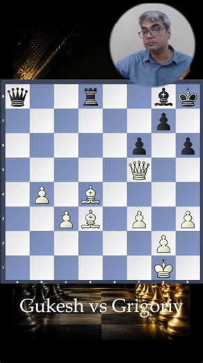 #gukesh Queen Sacrifice Was PERFECT 🤯♟️ #shorts #chess #lichesstitledarena #parvinderkhari