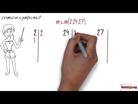 Tutorial 2 sobre el mínimo común múltiplo