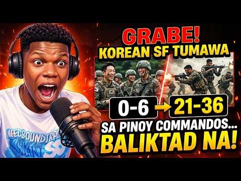 GRABE! KOREAN SPECIAL FORCES TUMAWA SA PINOY COMMANDOS... THEN BALIKTAD NA!"