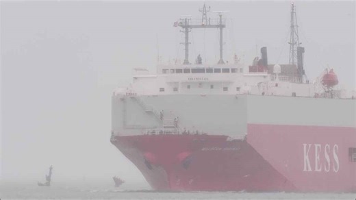 SS Richard Montgomery masts remain 5 years after their planned removal off Kent, UK