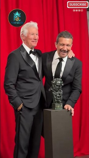 Richard Gere & Antonio Banderas Together at the Awards ✨