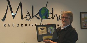 The American Buffalo soundtrack CD produced at Bismarck’s Makoché Studios