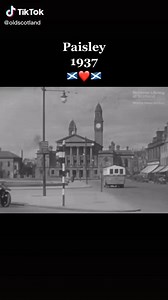 Exploring Historical Paisley from 1937 | Scottish Architecture & Music