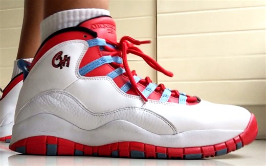 Nike AJ乔10 芝加哥 缓震