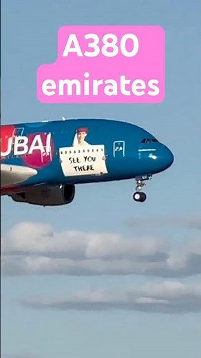 Massive Emirates A380 Arriving Perth! 🛬#aviation