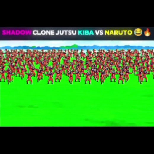 1.6M views · 10K reactions | Shadow clone jutsu Kiba VS Naruto | Naruto Anime Reels | Facebook