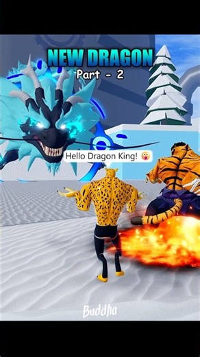 BloxFruits Ember Dragon Vs Dragon King 👑 #bloxfruits #roblox