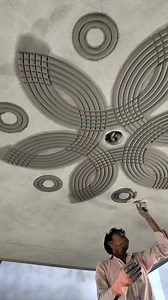 Cement Ceiling Design #cementart #popdesign #housedesign #cementwork Savir Cement Art | Savir Cement Art