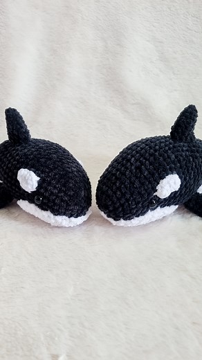 Tutorial de Amigurumi de Orcas en Crochet