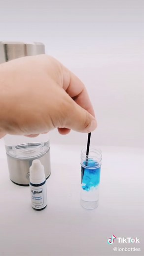 H2 Blue Reagent Testing for Hydrogen Water