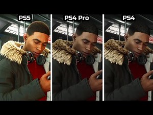 Spider-Man: Miles Morales | PS5 VS PS4 Pro VS PS4 | Graphics Comparison [4K]