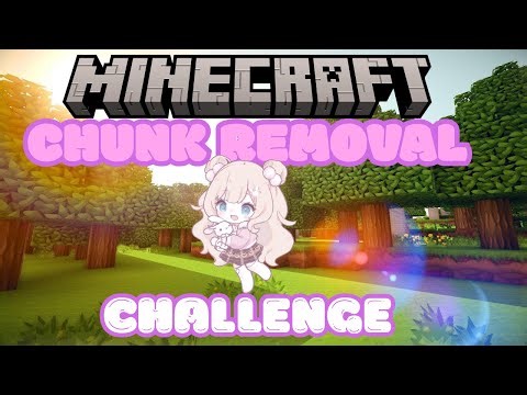 Minecraft Chunk Removal Challenge! Can I make it?