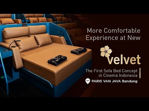 Velvet Class Terbaru dari CGV Paris Van Java | Nonton Sambil Tiduran