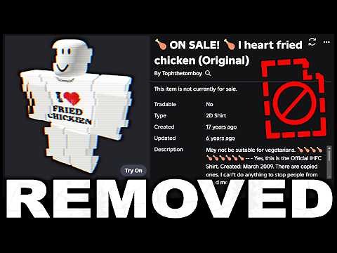 They've started removing them early... (ROBLOX 2D Clothing Update)
