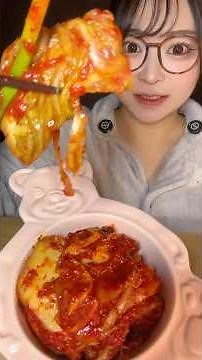 業スーにある材料で作れる激うま白菜キムチ🥬💖レシピはコメント欄へ⬇️