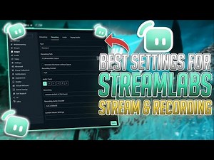 Best Streamlabs Settings for Streaming & Recording [1080p60fps] on ANY PC