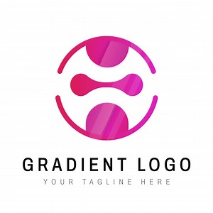 Gradient Logo Design | Free Stock Video Footage