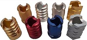 Eclipse Aluminum Colorful Mixed Design Cigarette Snuffer, 4ct, Various Styles & Colors!