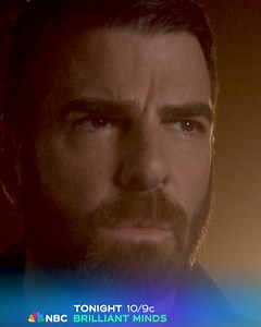 20K views · 382 reactions | There are no hopeless cases. Zachary Quinto stars in NBC's Brilliant Minds TONIGHT 10/9c, on NBC and streaming on Peacock. | NBC | Facebook