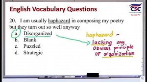 71K views · 2.5K reactions | CSE Review: Vocabulary Mastery | 5-Item Sample Questions | Part 4 Boost your Civil Service Exam preparation with this quick vocabulary quiz! Test your knowledge, learn new words, and get one step closer to success. ✨ #CSEReview #Vocabulary #CivilServiceExam #ExamPrep #CoachNichole #pasadosamarsocse | ORC Online Review PH | Facebook