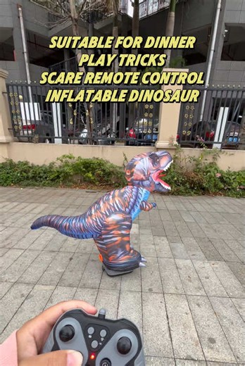🦖🔥 The ULTIMATE Remote-Controlled Inflatable Dinosaur! 🔥🦖 Watch this giant dino come to life with realistic roars and one-button inflation! Perfect for parties, playtime, and epic fun. 🏠🎉 Get yours now & bring the Jurassic adventure home! 🏡💥 #RCDinosaur #GiantDino #DinosaurLover #EpicPlaytime #ToyTrends #KidsToys #JurassicVibes #FunForKids #DinoLover #BestGiftEver #ToyTrends #ParentApproved #RemoteControlFun #KidsEntertainment