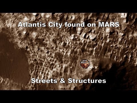 Atlantis City found on MARS - Streets & Structures - ArtAlienTV