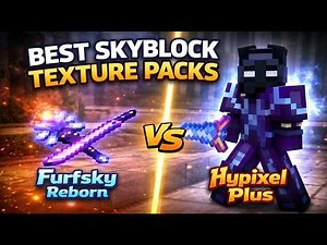 Top *BEST* Hypixel Skyblock 1.21+ Texture packs