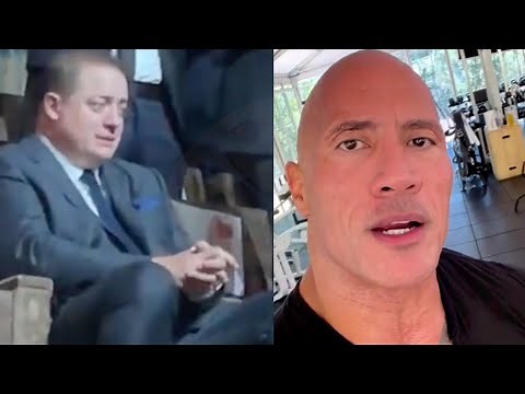 Dwayne Johnson Reacts To Brendan Fraser Crying Over Venice Ovation