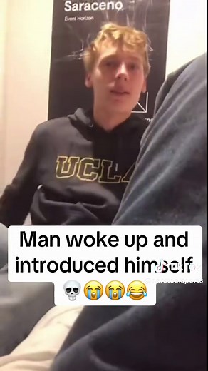 Man Wakes Up, Introduces Himself