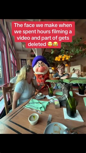 Ever Made a video at Disney to find out parts of it didn’t record or were deleted somehow! Don’t worry you aren’t alone. Grumpy gets it 😂.