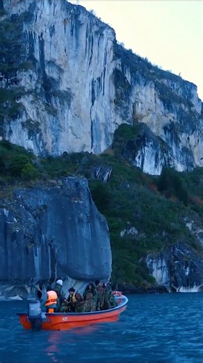 The Marble Caves of Patagonia – Nature’s Masterpiece! #MarbleCaves #Patagonia #NatureWonders