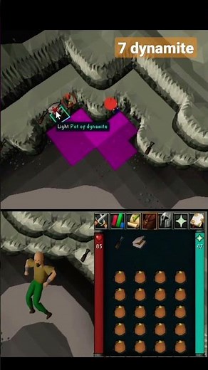 Blast mine Subiendo mining rumbo a 99 💪💪#oldschoolrunescape #osrs #gaming