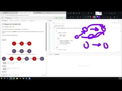 Leetcode - Merge Two Sorted Lists (#21)
