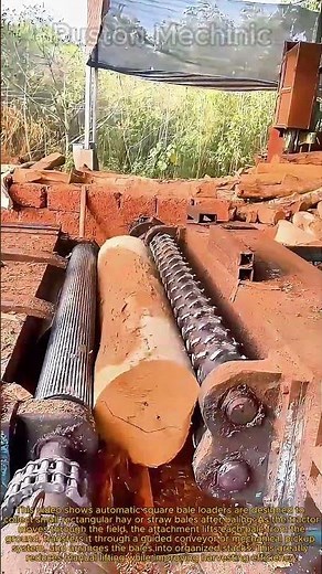 How It's Made Continuous Rotary Wood Veneer Peeling Process: Watching This Log Unroll Like