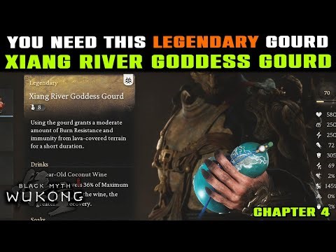 LEGENDARY GOURD: XIANG RIVER GODDESS GOURD Location Guide | Black Myth Wukong | You Need This Item!